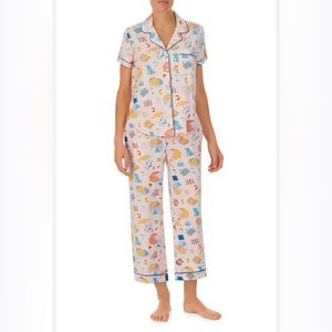 NWT Kate Spade New York Beach Print Pajama Set